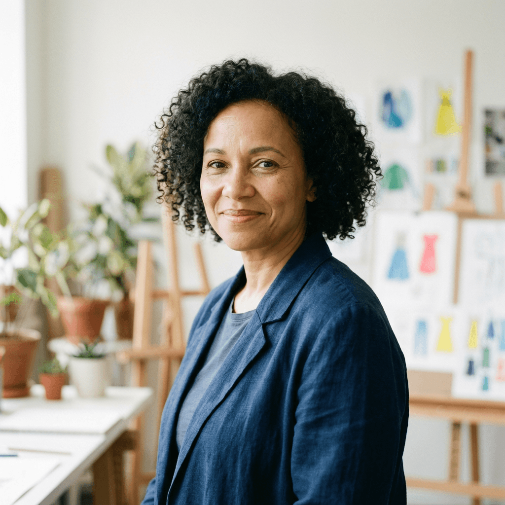 Cliente satisfecha en Peluquería Estela Sanz